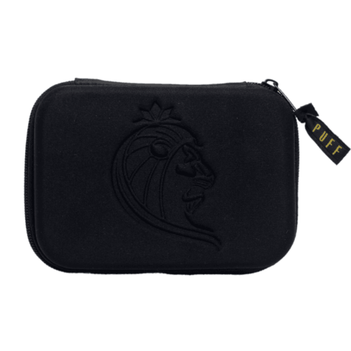 Puff life case classic black organization smoking accessories 4:20, eva, made in Brazil, puff life